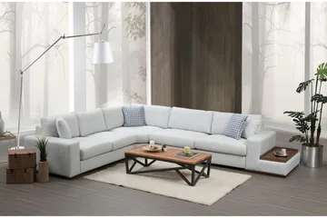 Divansoffa Portiella - Beige - Möbler - Soffa - Hörnsoffa