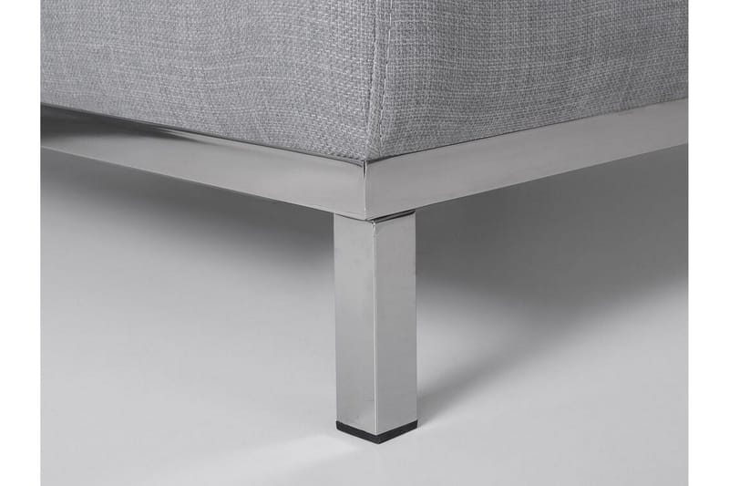 Dugard 3-sits Djup L-formad Hörnsoffa med Divan i Tyg - Grå - Möbler - Soffa - Divansoffa & schäslongsoffa - 4 sits soffa med divan