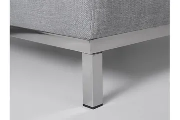 Dugard 3-sits Djup L-formad Hörnsoffa med Divan i Tyg - Grå - Möbler - Soffa - Divansoffa & schäslongsoffa - 4 sits soffa med divan