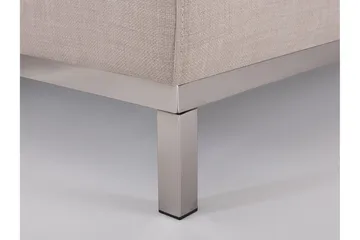 Dugard Hörnsoffa Höger + Fotpall - Beige - Möbler - Soffa - Divansoffa & schäslongsoffa - 4 sits soffa med divan