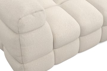 Elise 4-sits Bubblig Soffa med Divan Höger - Beige - Möbler - Soffa - Divansoffa & schäslongsoffa - 4 sits soffa med divan