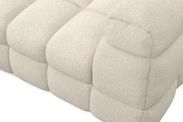 Elise 4-sits Bubblig Soffa med Divan Vänster - Beige - Möbler - Soffa - Divansoffa & schäslongsoffa - 4 sits soffa med divan