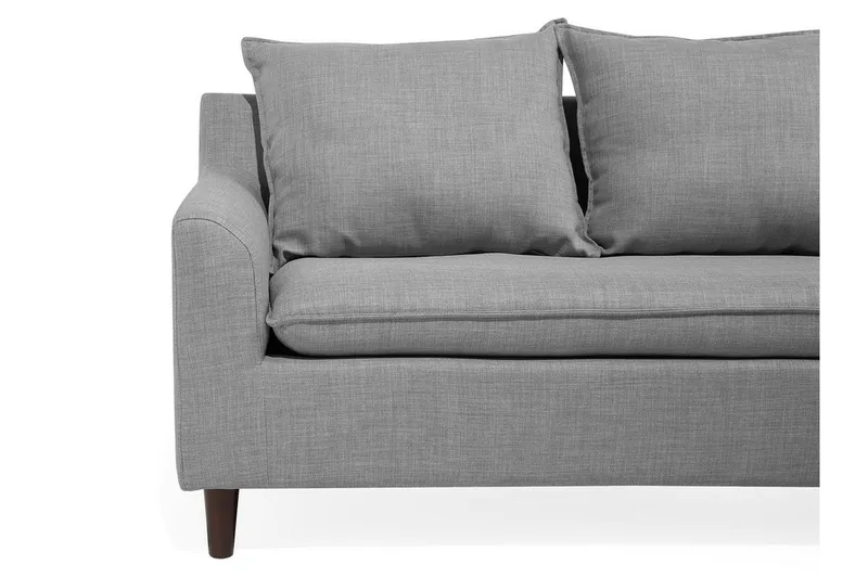Elvenes Hörnsoffa 206 cm - Grå - Möbler - Soffa - Divansoffa & schäslongsoffa - 4 sits soffa med divan