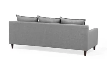 Elvenes Hörnsoffa 206 cm - Grå - Möbler - Soffa - Divansoffa & schäslongsoffa - 4 sits soffa med divan