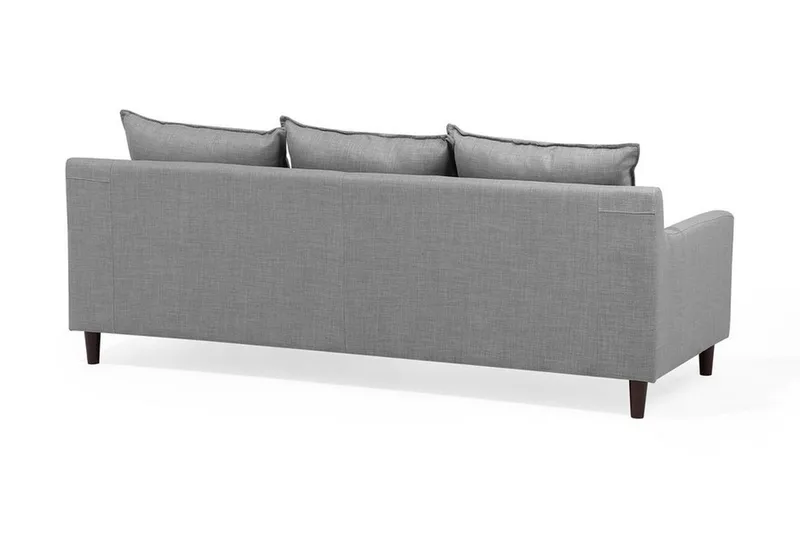 Elvenes Hörnsoffa 206 cm - Grå - Möbler - Soffa - Divansoffa & schäslongsoffa - 4 sits soffa med divan