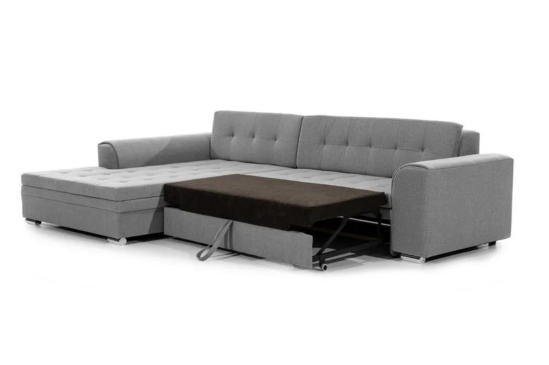 Falseti Divansoffa Vänster - Grå - Möbler - Soffa - Divansoffa & schäslongsoffa