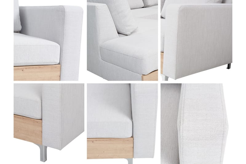 Feltch Soffa - Svart - Möbler - Soffa - Divansoffa & schäslongsoffa - 3 sits soffa med divan