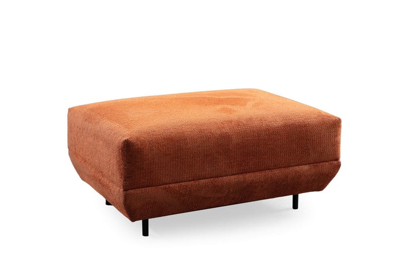 Floransa 4-sits Soffa med Divan - Orange - Möbler - Soffa - Divansoffa & schäslongsoffa - 4 sits soffa med divan