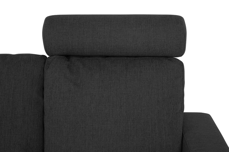 Friday 3-sits Vändbar L-formad Divansoffa i Tyg - Grå - Möbler - Soffa - Divansoffa & schäslongsoffa - 3 sits soffa med divan