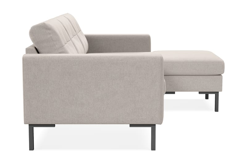 Frillestad 3-sits Högervänd L-formad Divansoffa i Tyg - Beige - Möbler - Soffa - Divansoffa & schäslongsoffa - 3 sits soffa med divan