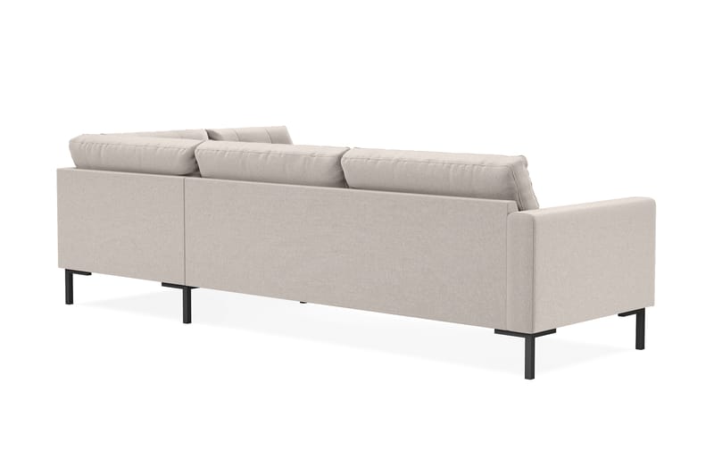 Frillestad 4-sits Högervänd L-formad Schäslongsoffa i Tyg - Beige - Möbler - Soffa - Divansoffa & schäslongsoffa - 4 sits soffa med divan