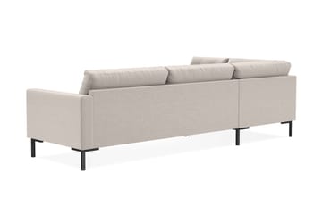 Frillestad 4-sits Vänstervänd L-formad Schäslongsoffa i Tyg - Beige - Möbler - Soffa - Divansoffa & schäslongsoffa - 4 sits soffa med divan