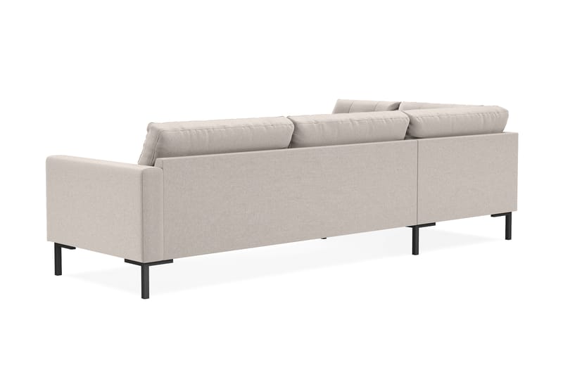 Frillestad 4-sits Vänstervänd L-formad Schäslongsoffa i Tyg - Beige - Möbler - Soffa - Divansoffa & schäslongsoffa - 4 sits soffa med divan