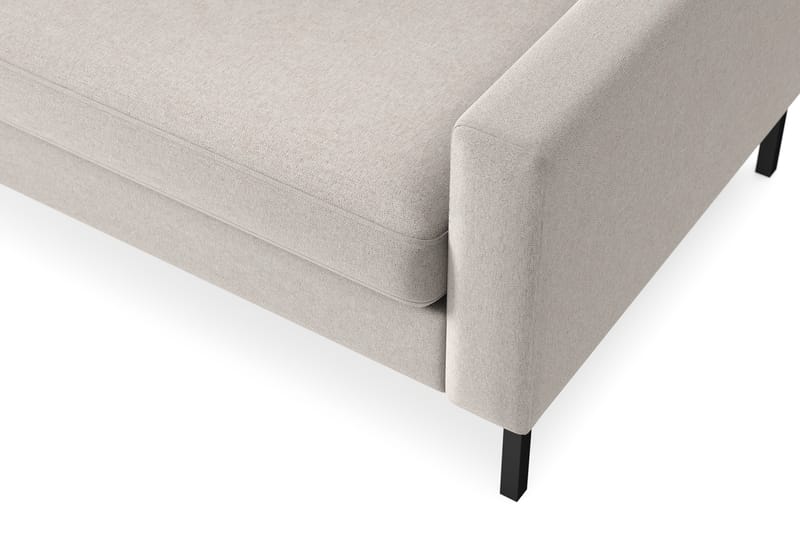 Frillestad 4-sits Vänstervänd L-formad Schäslongsoffa i Tyg - Beige - Möbler - Soffa - Divansoffa & schäslongsoffa - 4 sits soffa med divan