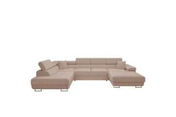 Gabina Soffa med Divan och Schäslong 4-sits