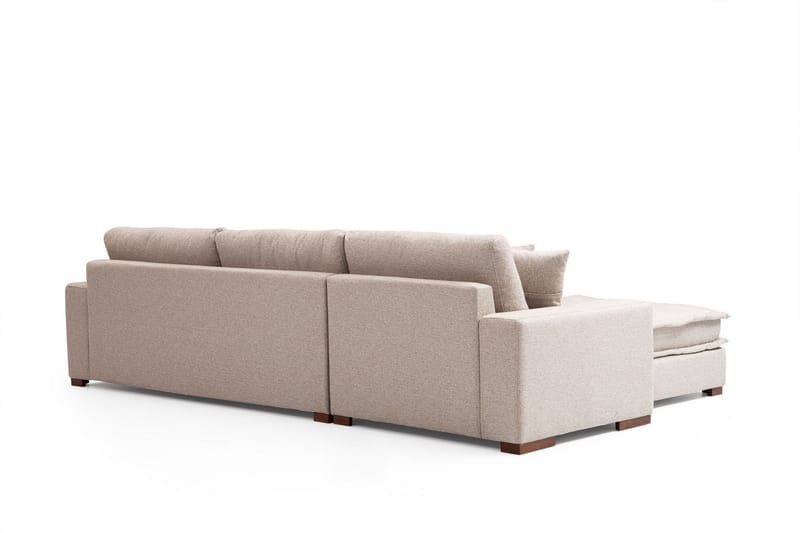 Gladfield Divansoffa 3-sits - Beige - Möbler - Soffa - Divansoffa & schäslongsoffa - 3 sits soffa med divan