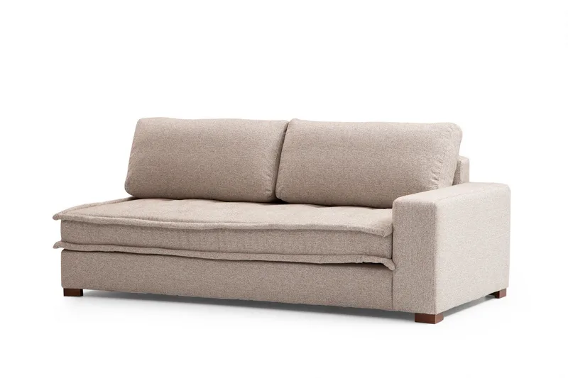 Gladfield Divansoffa 3-sits - Beige - Möbler - Soffa - Divansoffa & schäslongsoffa - 3 sits soffa med divan