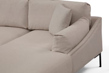 Glenure Soffa m. Divan 4-sits - Cream - Möbler - Soffa - Divansoffa & schäslongsoffa - 4 sits soffa med divan
