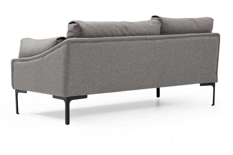 Glenure Soffa m. Divan 4-sits - Grå - Möbler - Soffa - Divansoffa & schäslongsoffa - 4 sits soffa med divan