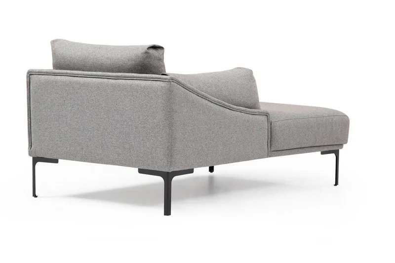 Glenure Soffa m. Divan 4-sits - Grå - Möbler - Soffa - Divansoffa & schäslongsoffa - 4 sits soffa med divan