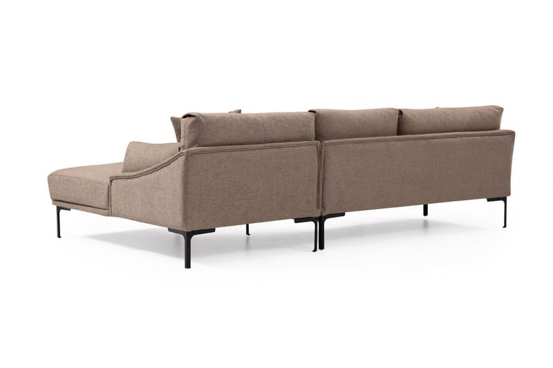 Glenure Soffa m. Divan 4-sits - Mocha - Möbler - Soffa - Divansoffa & schäslongsoffa - 4 sits soffa med divan