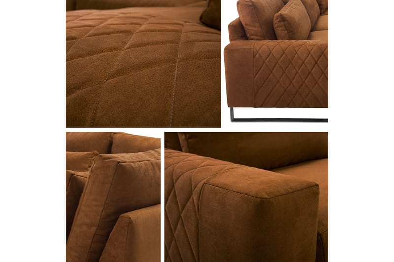 Gradella 2-sits Soffa - Grön - Möbler - Soffa - Divansoffa & schäslongsoffa - 3 sits soffa med divan