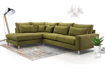 Gradella 2-sits Soffa - Grön - Möbler - Soffa - Divansoffa & schäslongsoffa - 3 sits soffa med divan