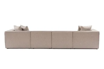 Gregor Soffa med Divan 4-sits - Sand beige - Möbler - Soffa - Divansoffa & schäslongsoffa - 4 sits soffa med divan
