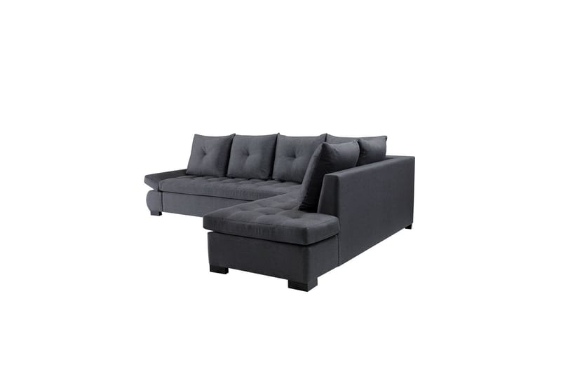 Hörnbäddsoffa Lord 320x223x95 cm - Grå - Möbler - Soffa - Divansoffa & schäslongsoffa
