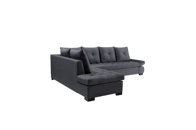 Hörnbäddsoffa Lord 320x223x95 cm - Grå - Möbler - Soffa - Divansoffa & schäslongsoffa