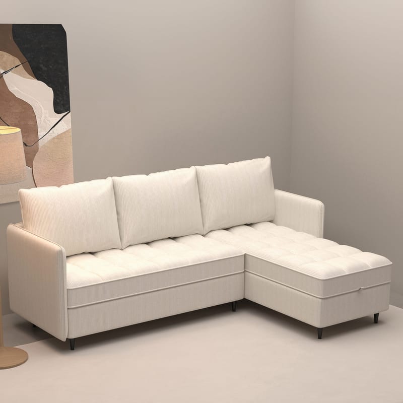 Hörnsoffa 3-sits Lindhus - Möbler - Soffa - Divansoffa & schäslongsoffa - 3 sits soffa med divan