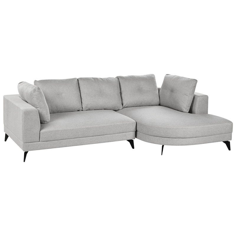 Hörnsoffa 3-sits Marum Vänstervänd - Grå - Möbler - Soffa - Divansoffa & schäslongsoffa - 3 sits soffa med divan