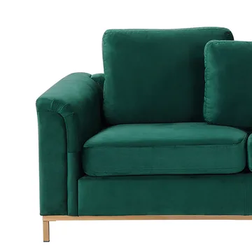 Hörnsoffa 4-sits Oslo Vänstervänd - Mörkgrön - Möbler - Soffa - Divansoffa & schäslongsoffa - 4 sits soffa med divan