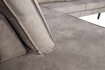 Hörnsoffa Dotty - Ljusgrå - Möbler - Soffa - Divansoffa & schäslongsoffa