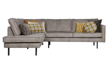 Hörnsoffa Dotty - Ljusgrå - Möbler - Soffa - Divansoffa & schäslongsoffa