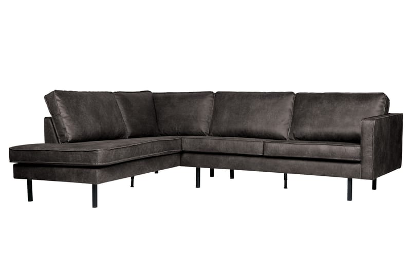 Hörnsoffa Dotty - Svart - Möbler - Soffa - Divansoffa & schäslongsoffa