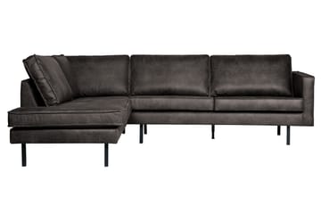 Hörnsoffa Dotty - Svart - Möbler - Soffa - Divansoffa & schäslongsoffa