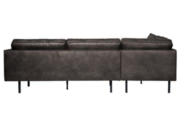Hörnsoffa Dotty - Svart - Möbler - Soffa - Divansoffa & schäslongsoffa