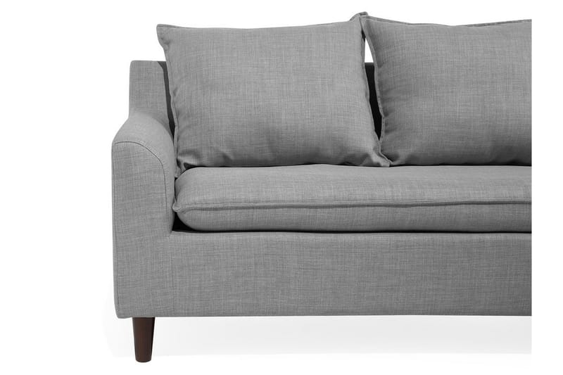 Hörnsoffa Elvenes 206 cm - Grå - Möbler - Soffa - Divansoffa & schäslongsoffa - 4 sits soffa med divan