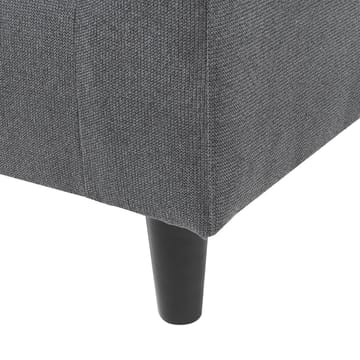 Hörnsoffa Elvenes - Mörkgrå, mörkt trä/Högervänd - Möbler - Soffa - Hörnsoffa