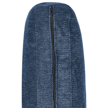 Hörnsoffa Flam - Blå, Svart/Vänstervänd/Polyester - Möbler - Soffa - Hörnsoffa