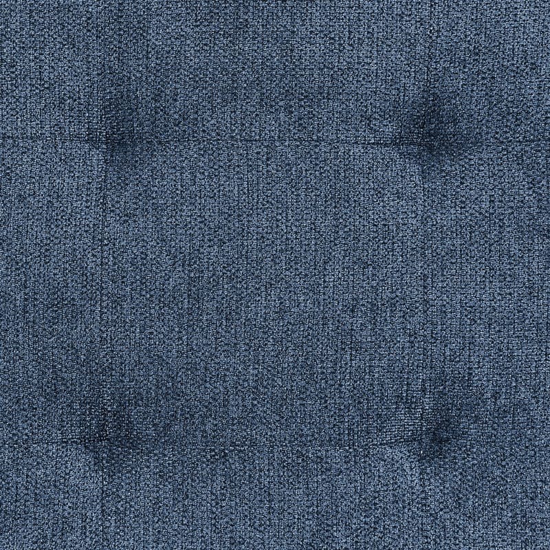 Hörnsoffa Flam - Blå, Svart/Vänstervänd/Polyester - Möbler - Soffa - Hörnsoffa