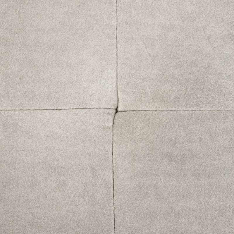 Hörnsoffa Flam - Grå, svart/Högervänd/Sammet - Möbler - Soffa - Sammetssoffa