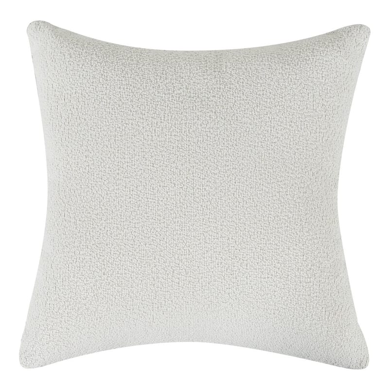 Hörnsoffa Holt - Vit, brun/Bouclé - Möbler - Soffa - Hörnsoffa