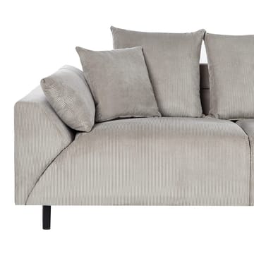 Hörnsoffa Lunner - Grå, svart - Möbler - Soffa - Hörnsoffa