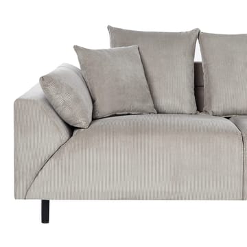 Hörnsoffa Lunner - Grå, svart - Möbler - Soffa - Hörnsoffa