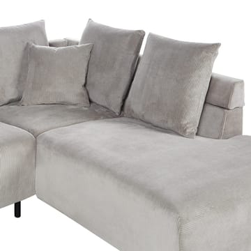 Hörnsoffa Lunner - Grå, svart - Möbler - Soffa - Hörnsoffa