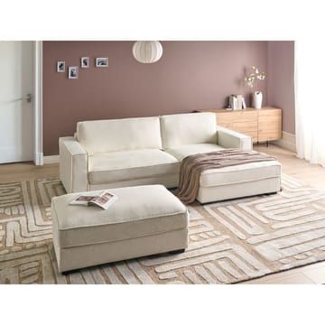 Hörnsoffa med fotpall Renders - Beige - Möbler - Soffa - Hörnsoffa - Howard hörnsoffa