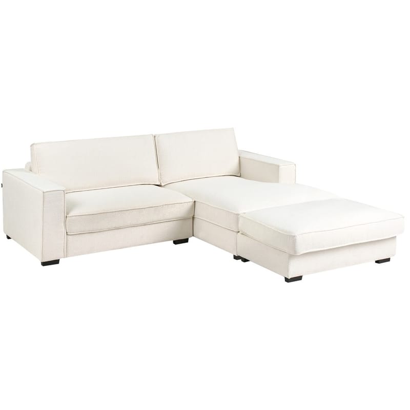 Hörnsoffa med fotpall Renders - Beige - Möbler - Soffa - Hörnsoffa - Hörnsoffa med divan
