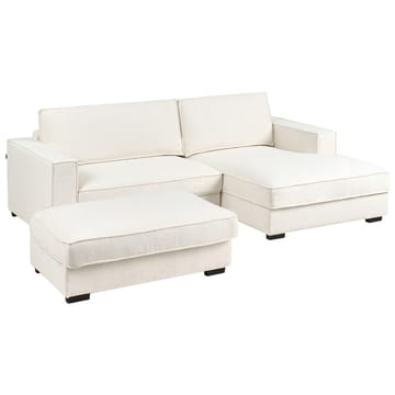 Hörnsoffa med fotpall Renders - Beige - Möbler - Soffa - Hörnsoffa - Hörnsoffa med divan